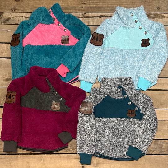 Girl's Fuzzy Pullover