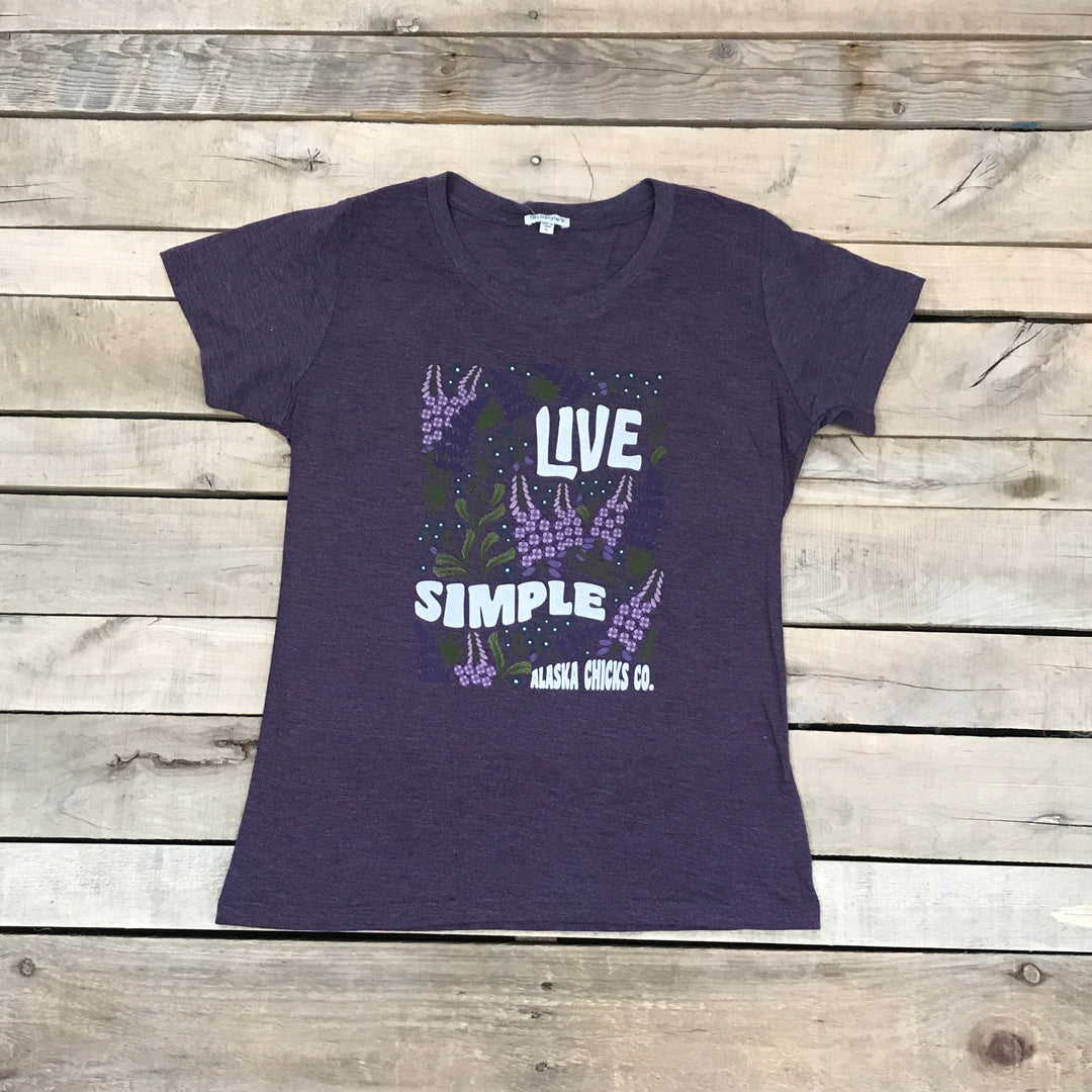 Live Simple Wildflower T-shirt