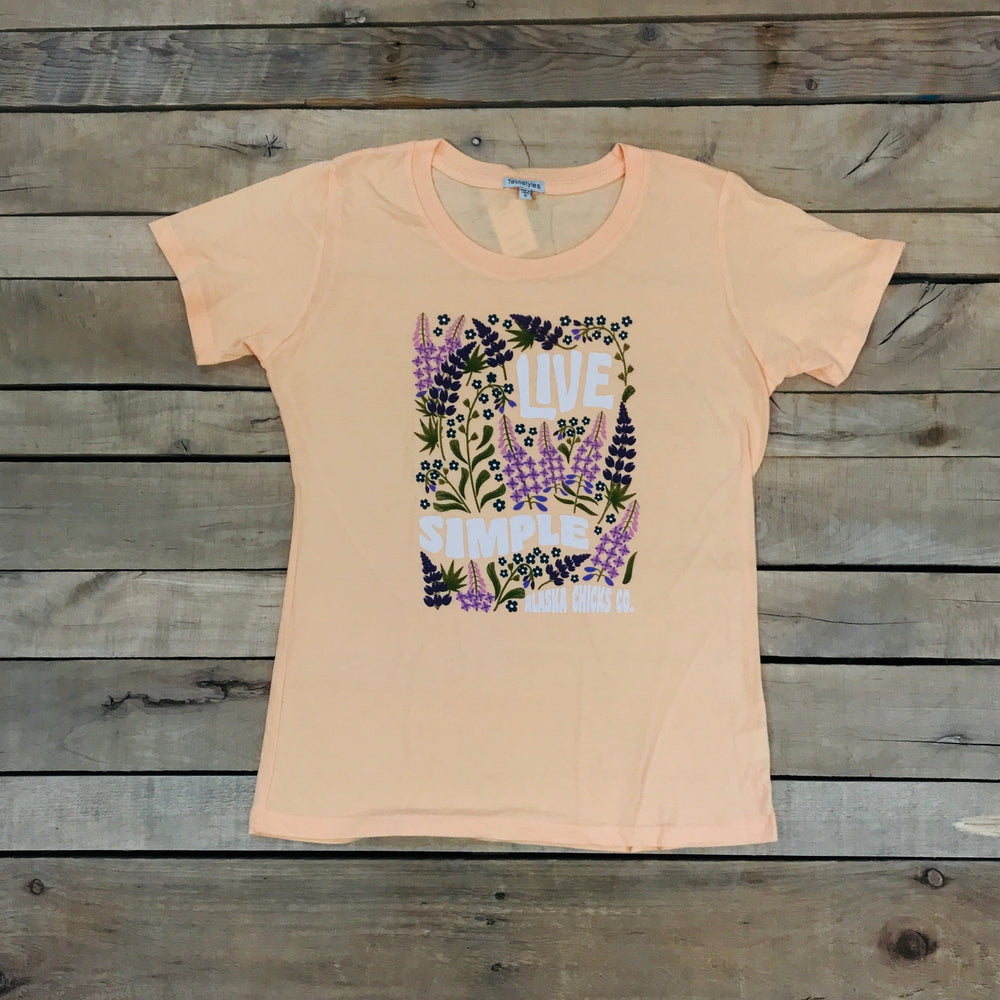 Live Simple Wildflower T-shirt
