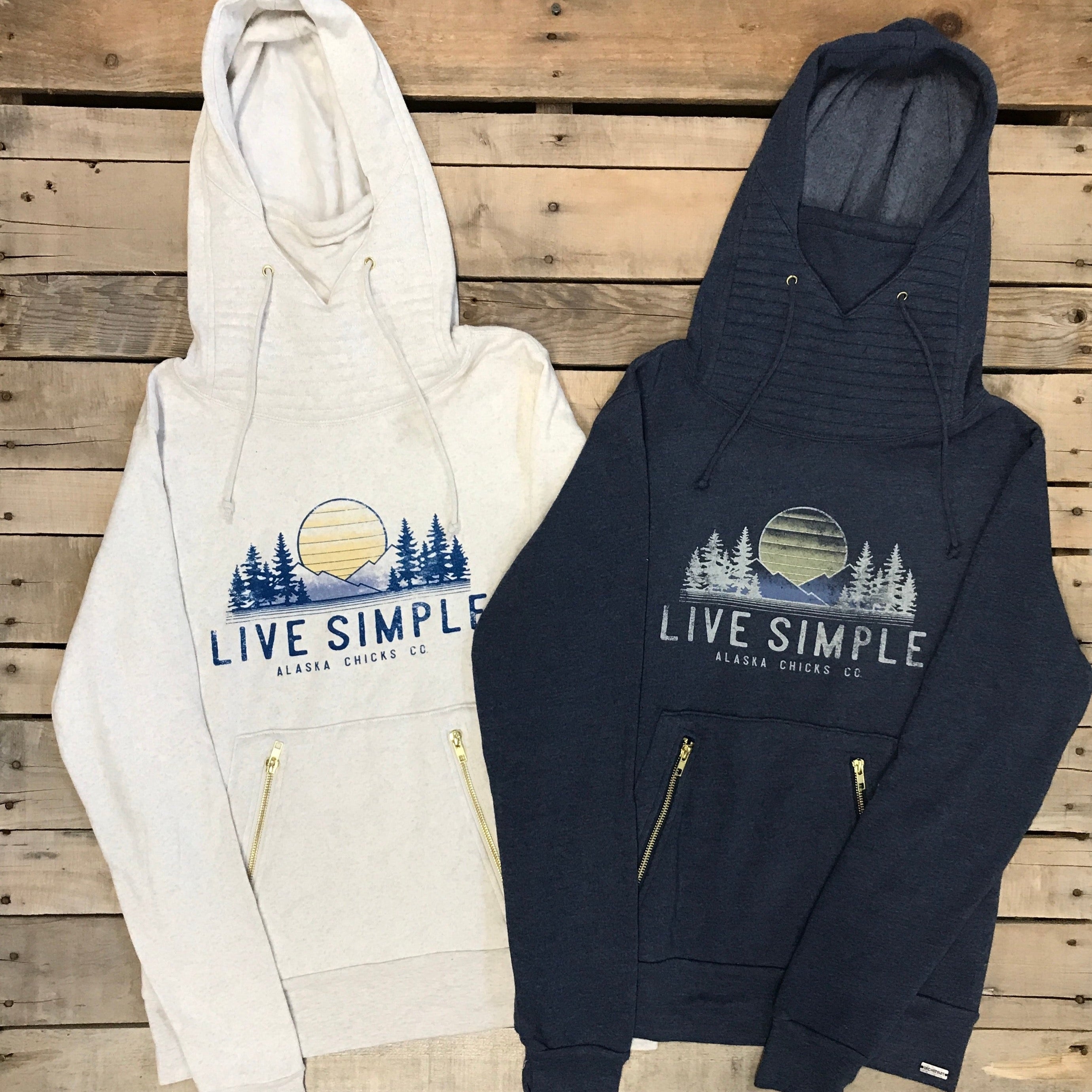 Live simply hoodie best sale