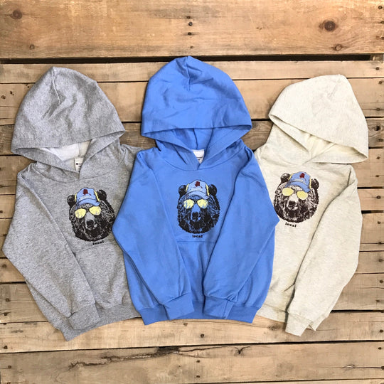 Kid's Local Bear Hoodie