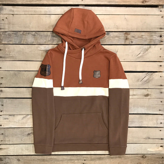 Striped Tricolor Hoodie