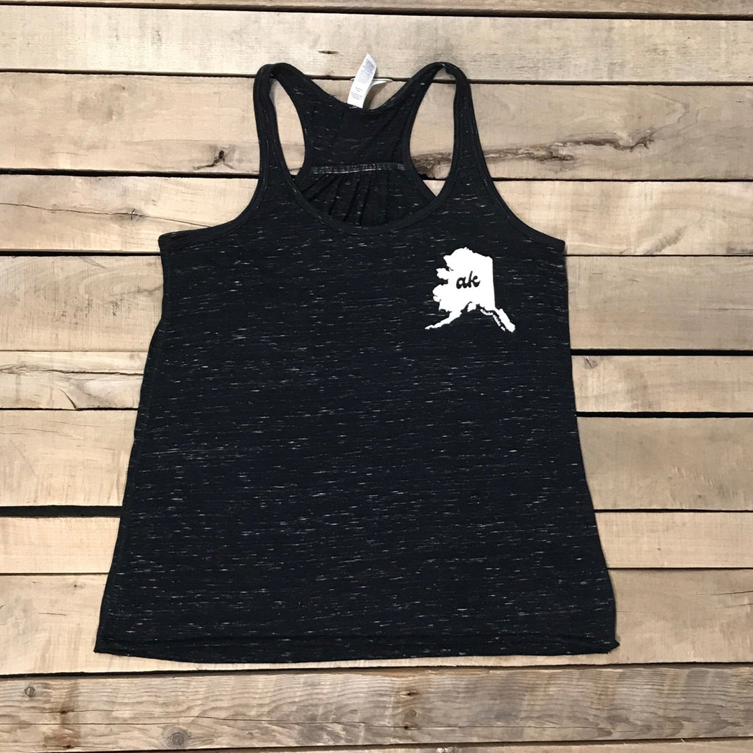 Cursive ak State Tank