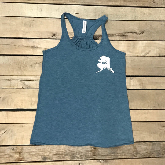 Cursive ak State Tank