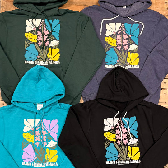 Grown Strong In Alaska Hoodie