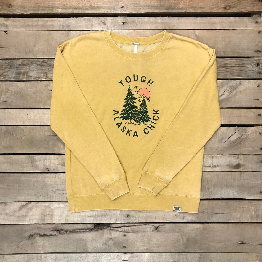 Tough Alaska Chick Crewneck