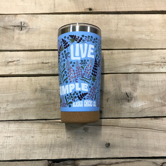 Live Simple Wildflower Tumbler