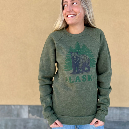 Alaska Bear Crewneck