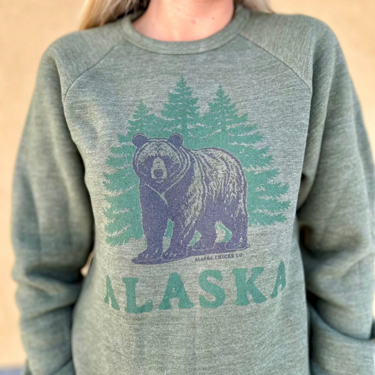 Alaska Bear Crewneck