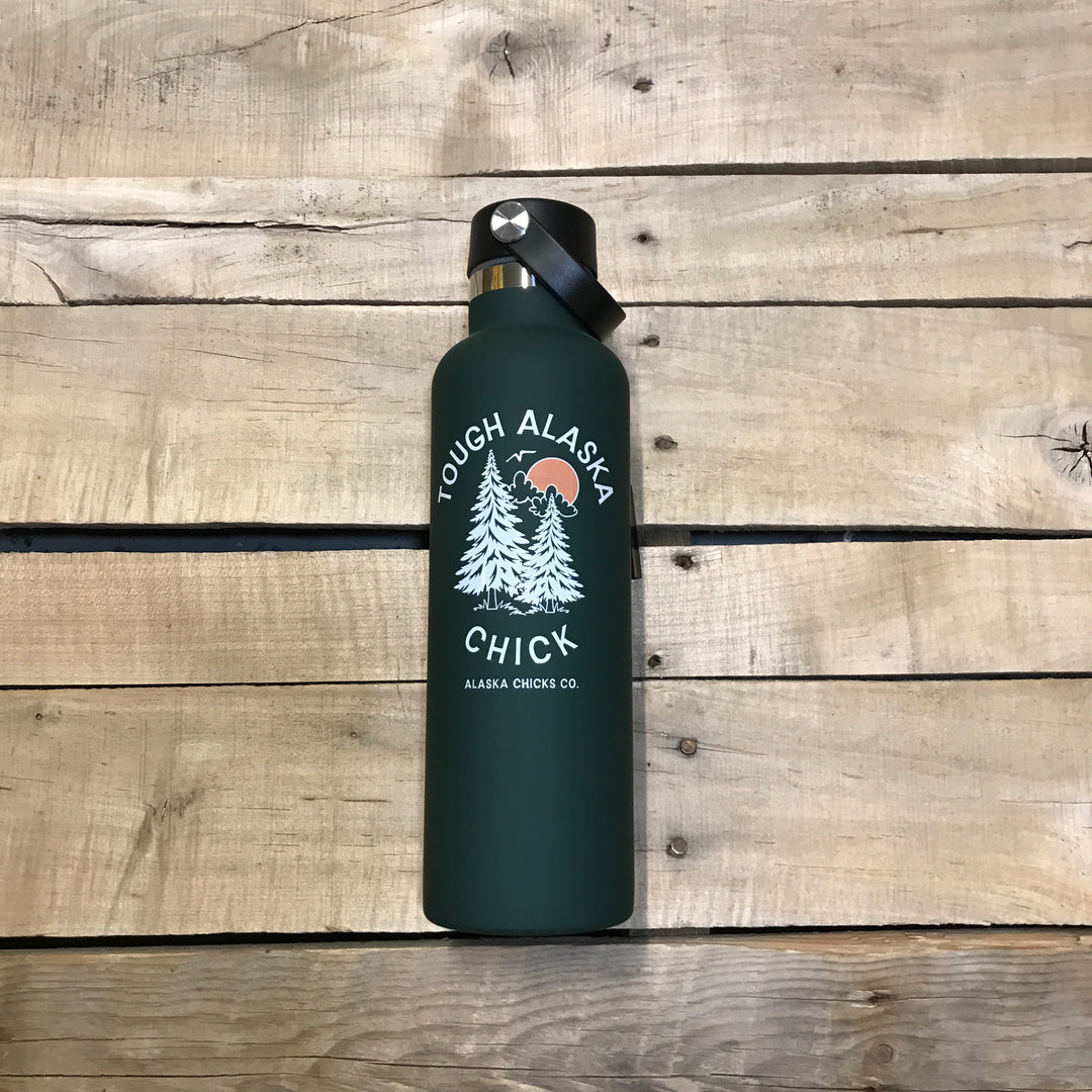 Tough Alaska Chick Water Bottle