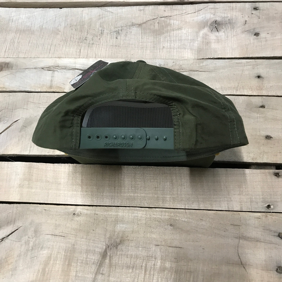 Flat Bill AK Patch Trucker Hat