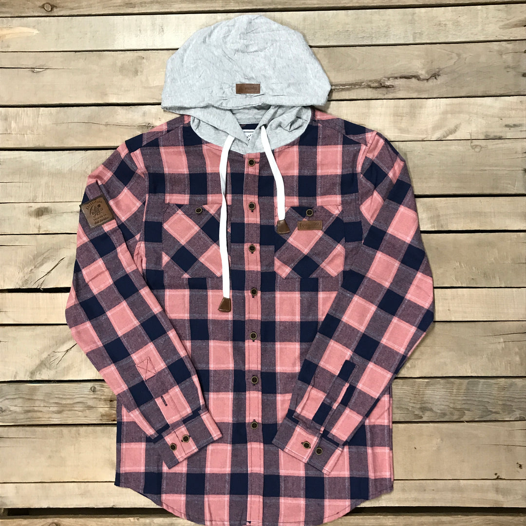 Expedition Hooded Plaid Shirt