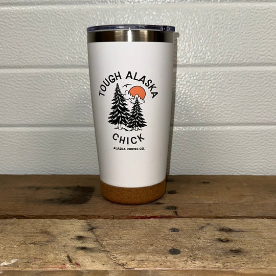 Tough Alaska Chick Tumbler