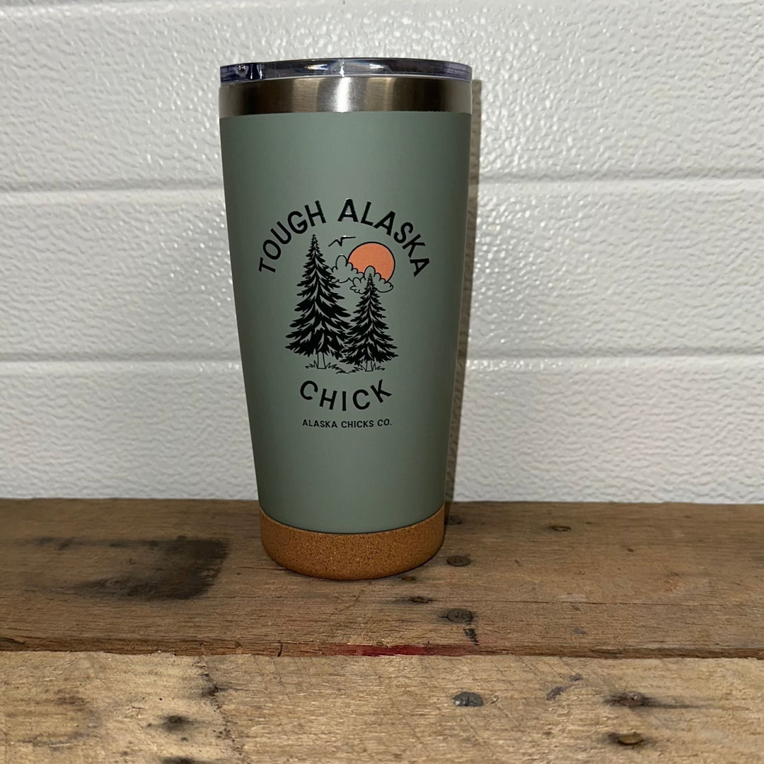 Tough Alaska Chick Tumbler