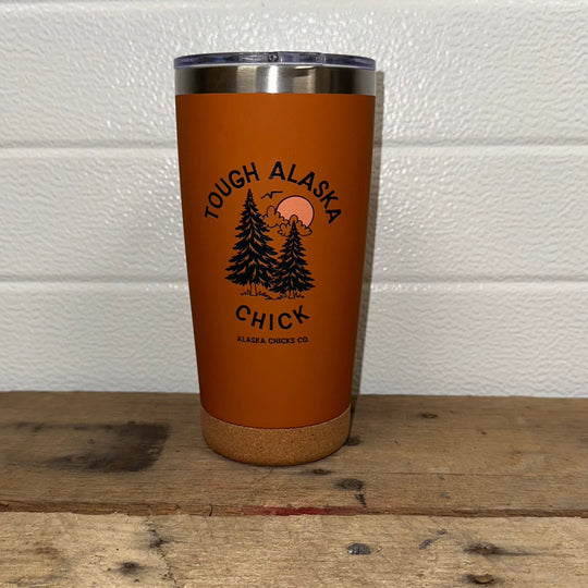 Tough Alaska Chick Tumbler