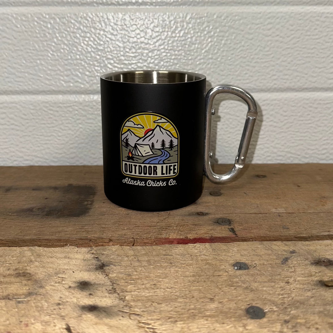 Outdoor Life Carabiner Mug