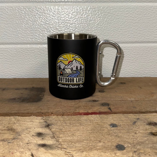 Outdoor Life Carabiner Mug