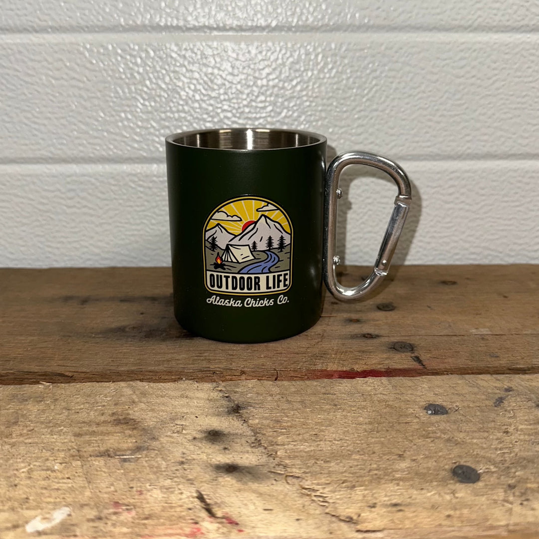 Outdoor Life Carabiner Mug