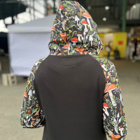 Mushroom Sleeve Hoodie