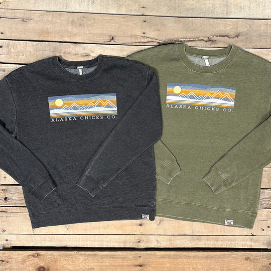 Mountain Sunrise Crewneck