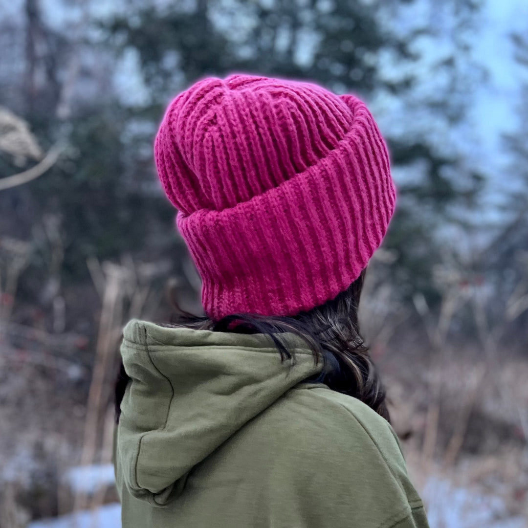 Loose Knit Cuff Beanie – Alaska Chicks Co Loose Knit Cuff Beanie – Alaska Chicks Co