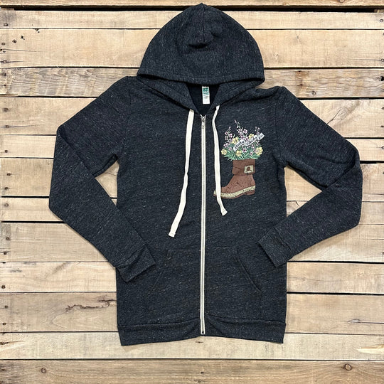 Fireweed Boot Zip-Up Hoodie