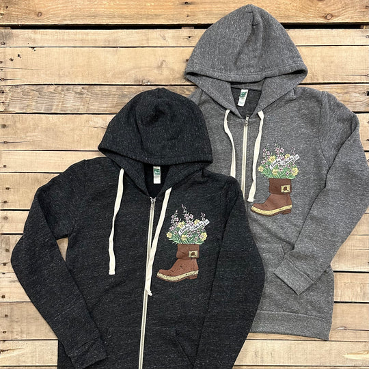 Fireweed Boot Zip-Up Hoodie