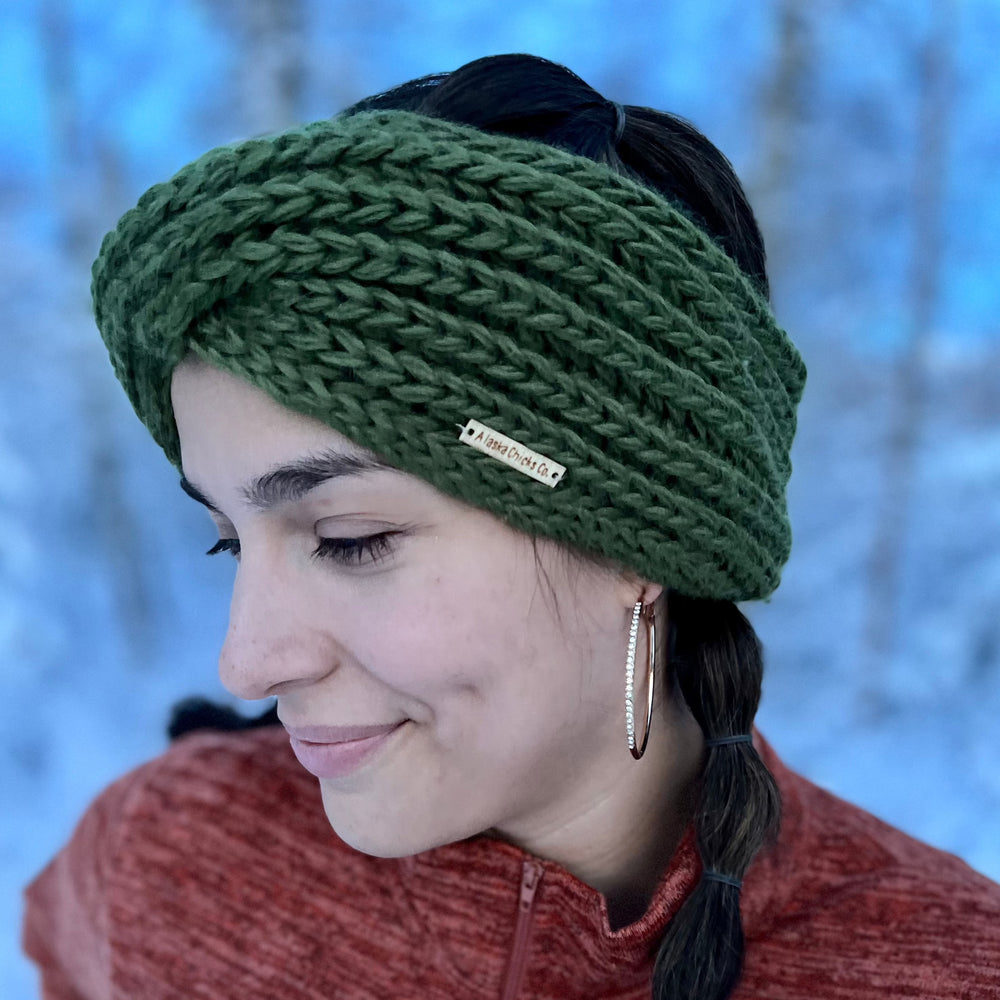 Twisted Fleece-Lined Headband