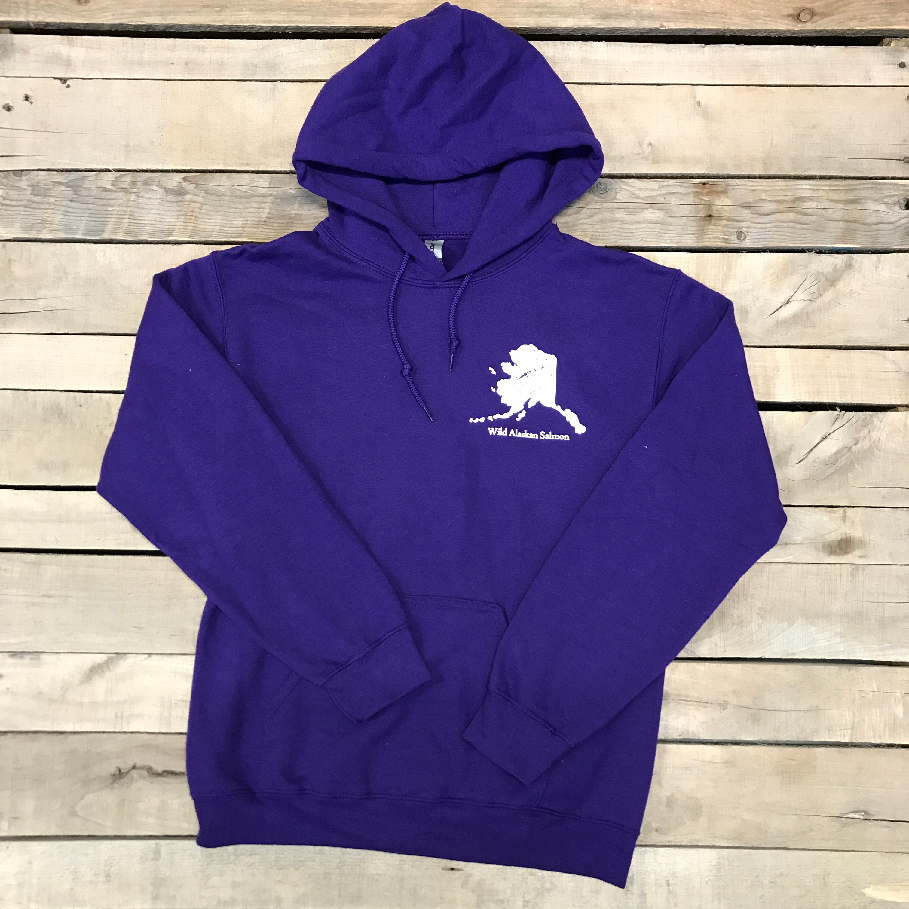 Wild Alaskan Salmon Hoodie – Alaska Chicks Co