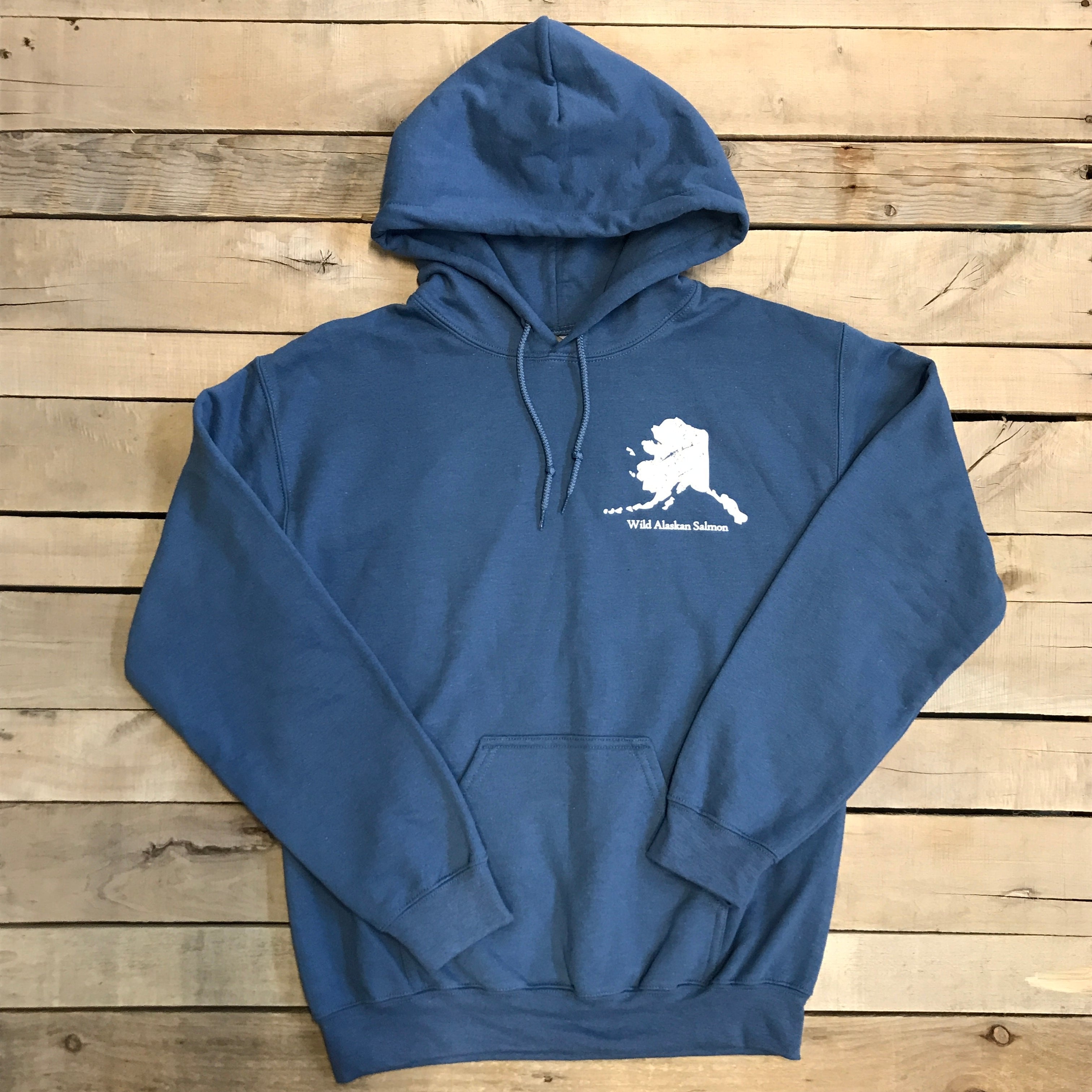 Wild Alaskan Salmon Hoodie – Alaska Chicks Co
