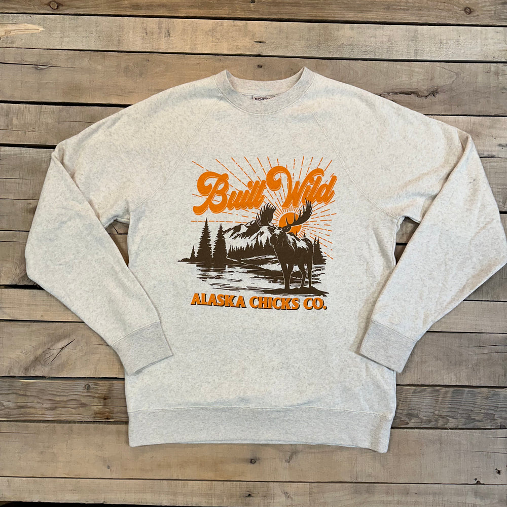 Built Wild Moose Crewneck