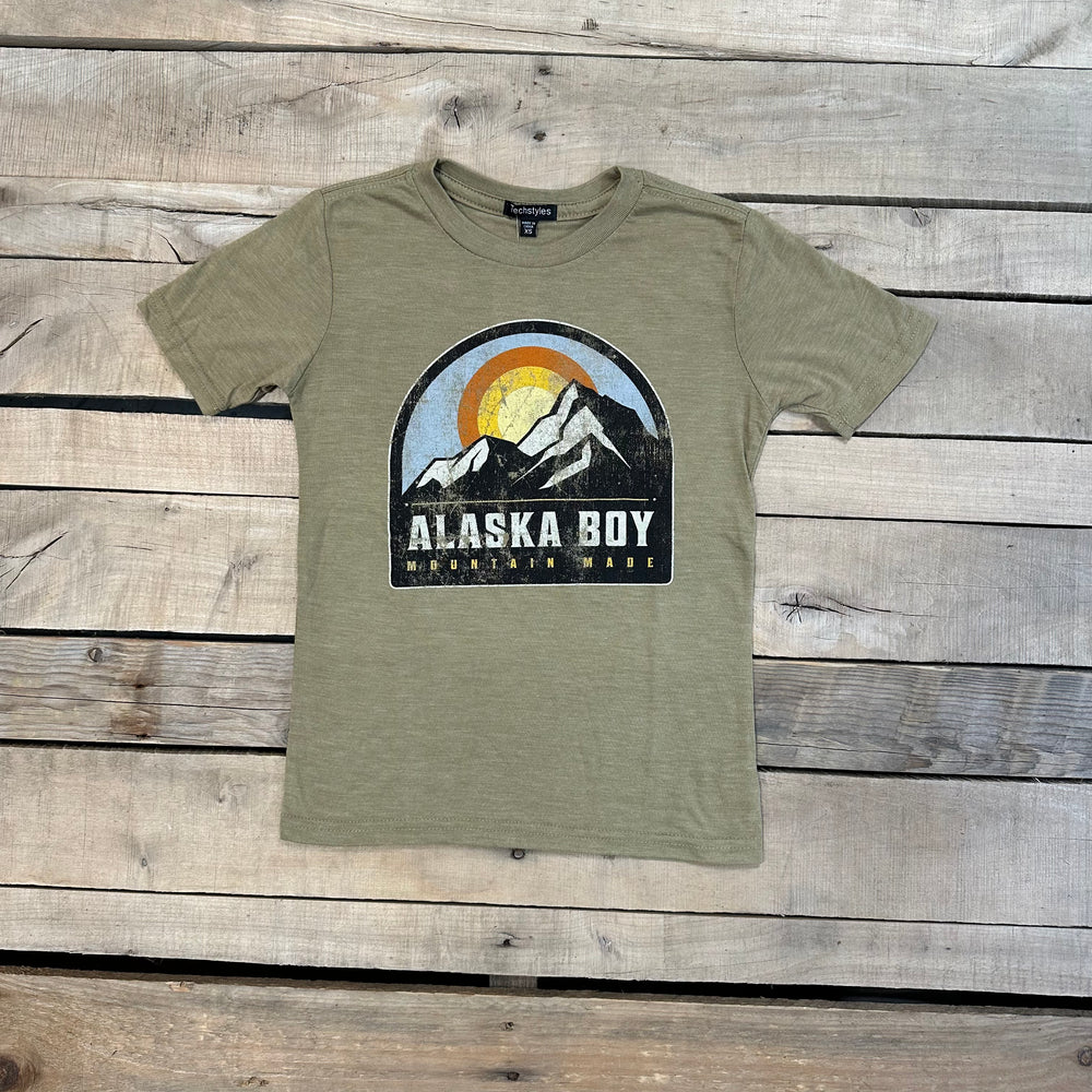 Alaska Boy Mountain Made T-Shirt