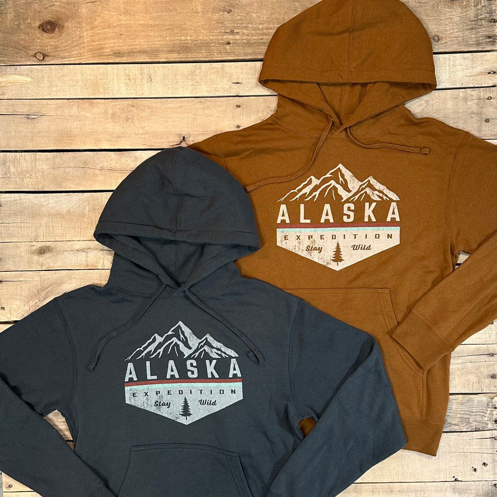 Stay Wild Alaska Hoodie -Clearance – Alaska Chicks Co