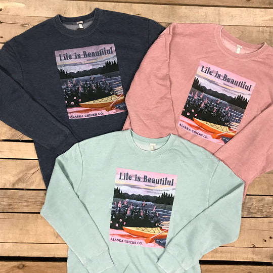 Life Is Beautiful Crewneck