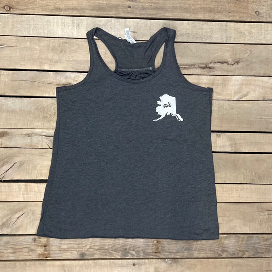 Cursive ak State Tank