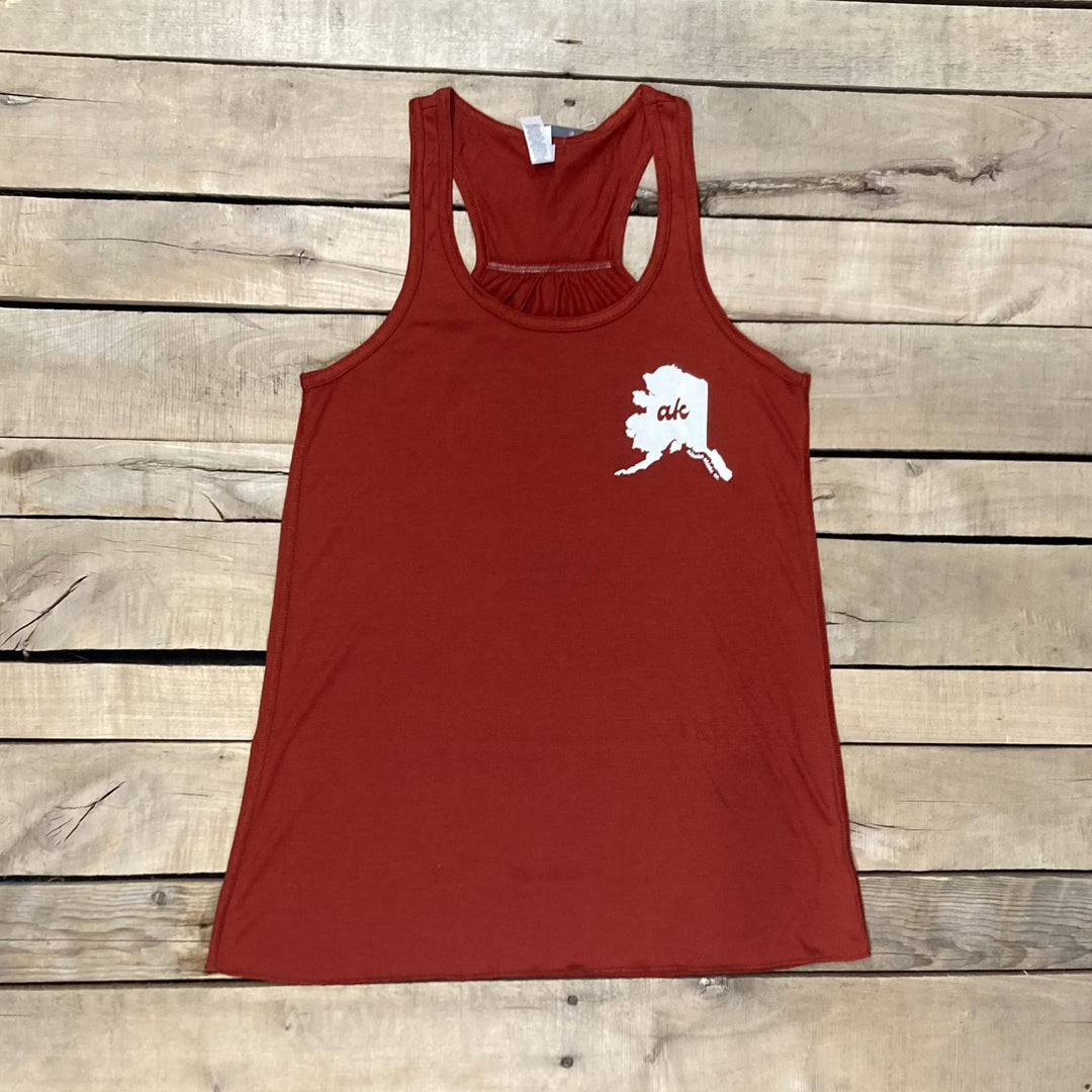 Cursive ak State Tank