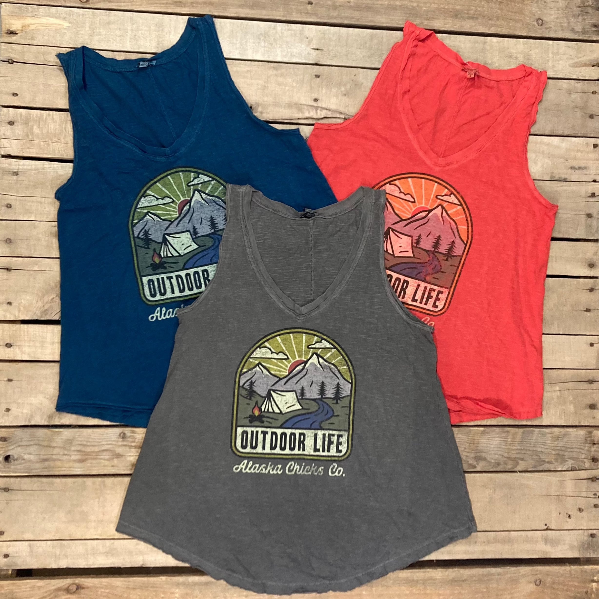 Outdoor Life Tank – Alaska Chicks Co