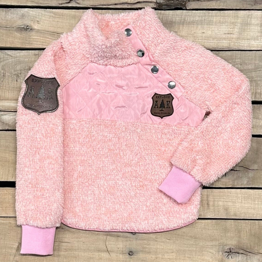 Girl's Fuzzy Pullover