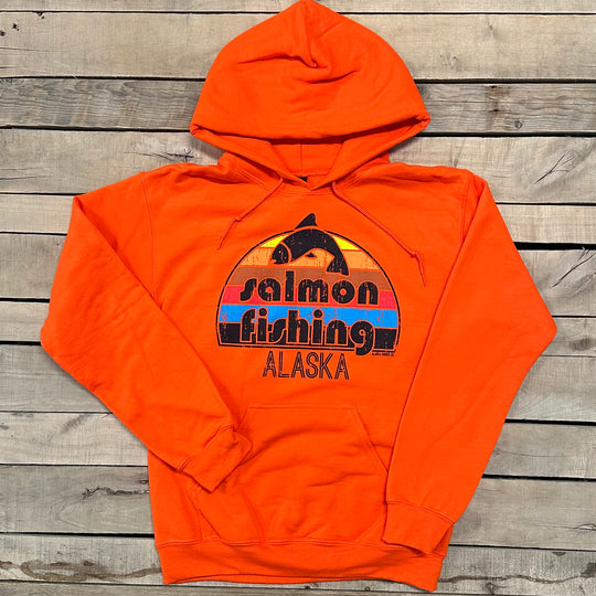 Salmon Fishing Hoodie