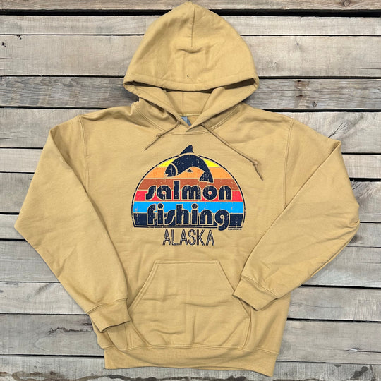 Salmon Fishing Hoodie