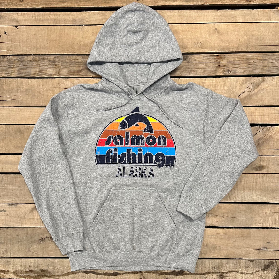 Salmon Fishing Hoodie