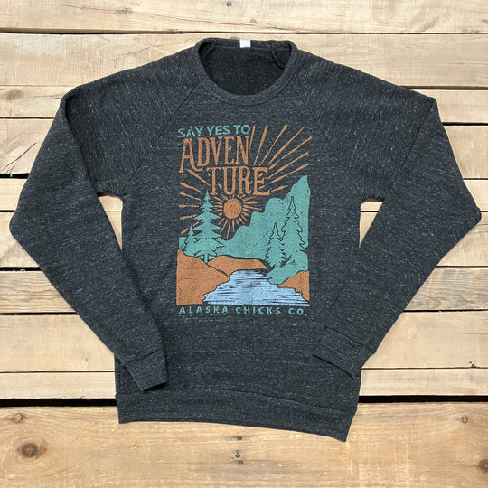 Say Yes To Adventure Crewneck