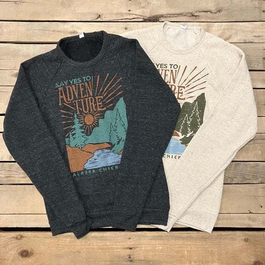 Say Yes To Adventure Crewneck