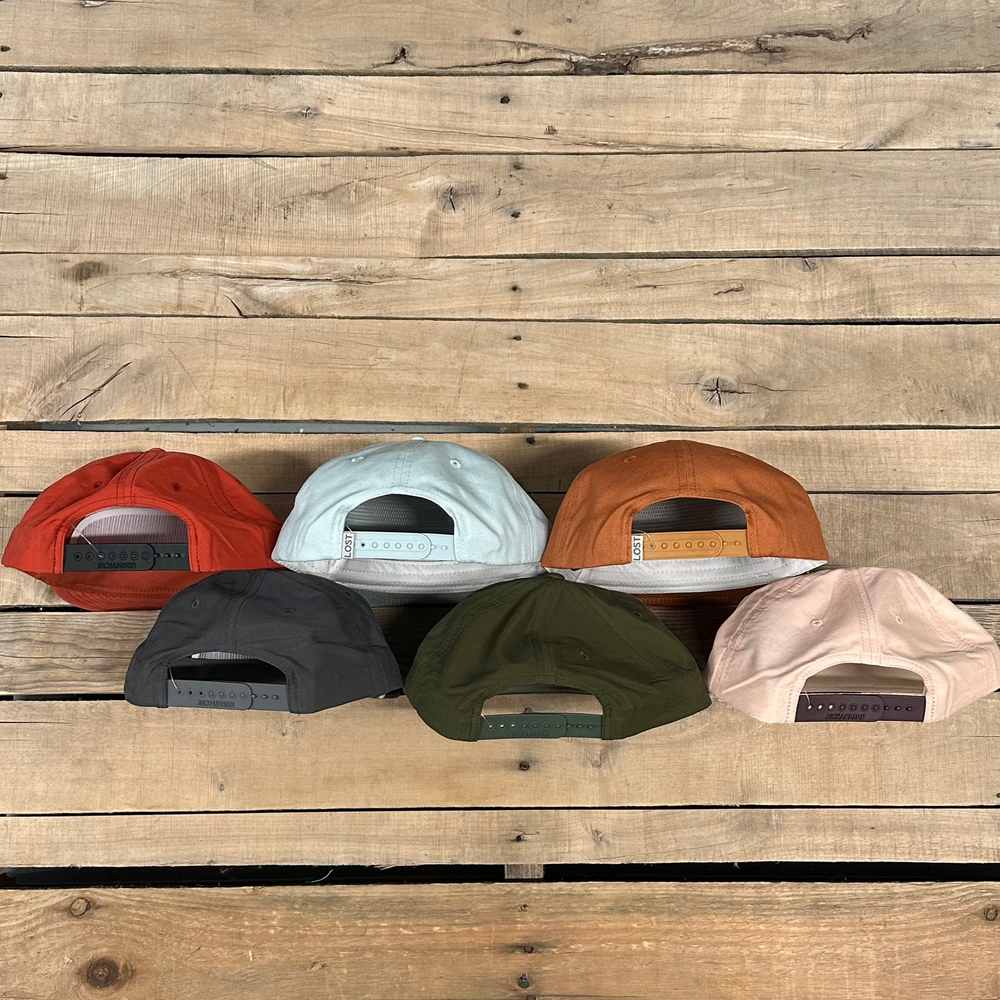 Salmon Flat Bill Trucker Hat