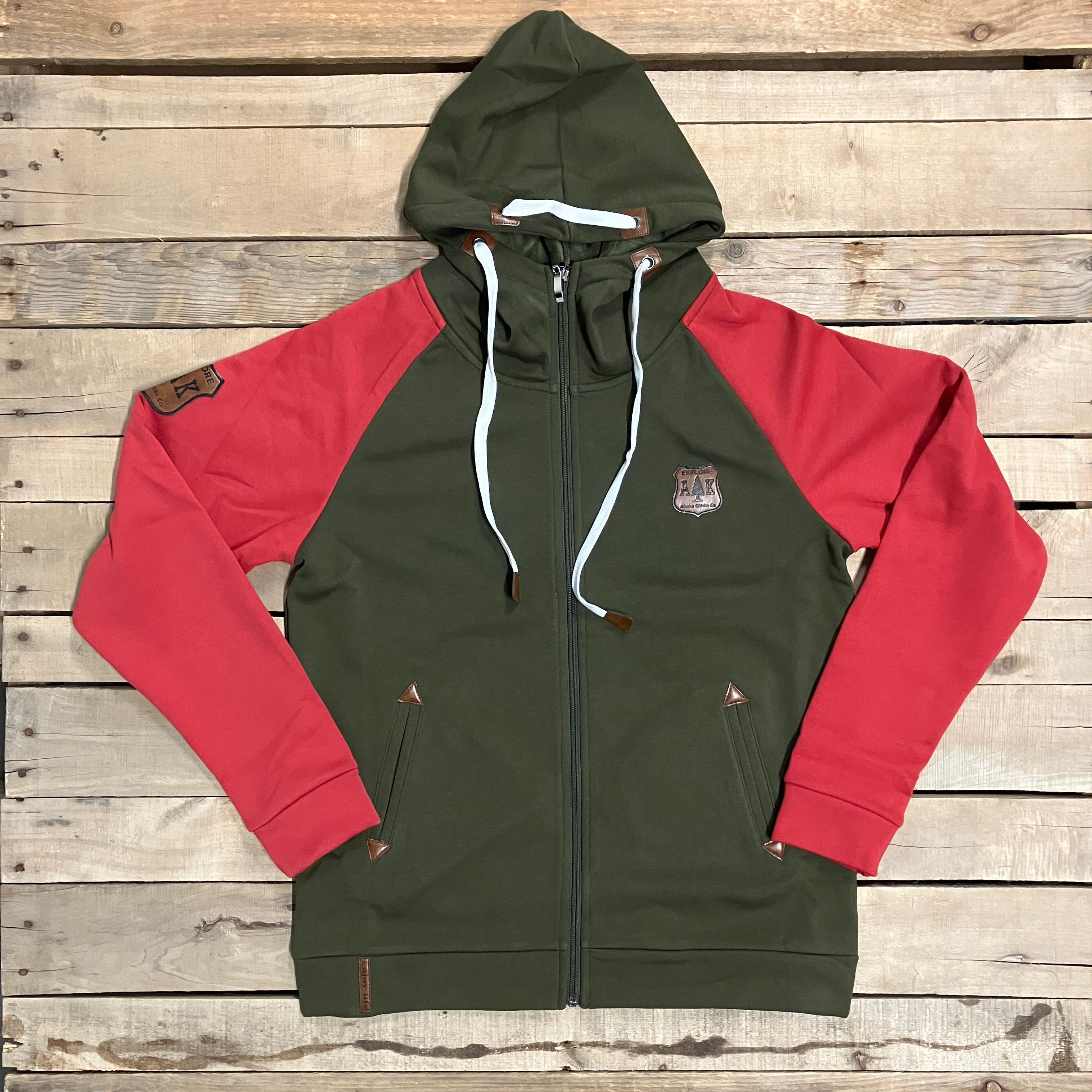 Sporty Zip-up Hoodie – Alaska Chicks Co