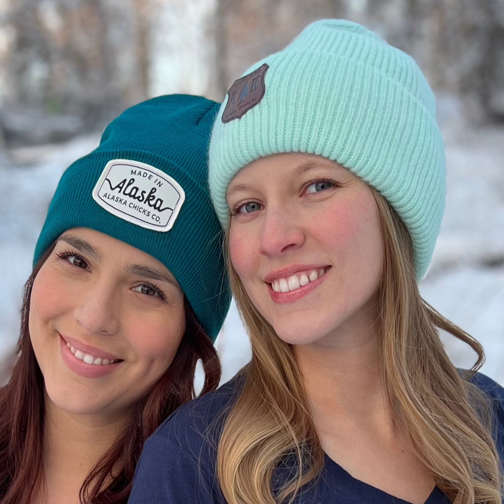Made In Alaska Patch Beanie