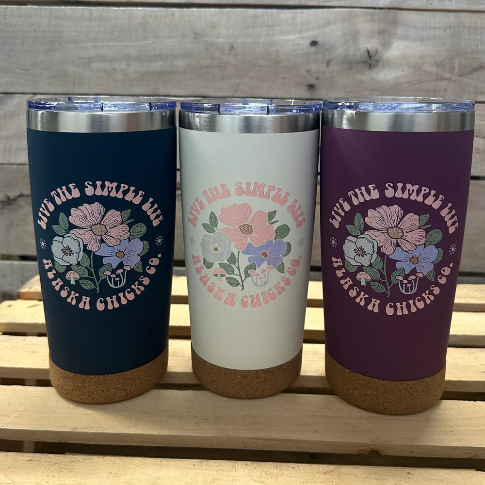 Live The Simple Life Tumbler