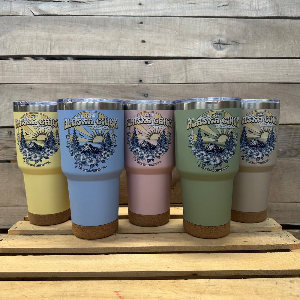 Floral Mountain 30oz Tumbler