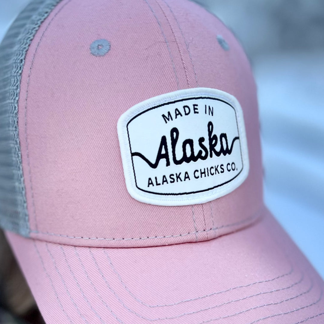 Made in Alaska Trucker Hat – Alaska Chicks Co