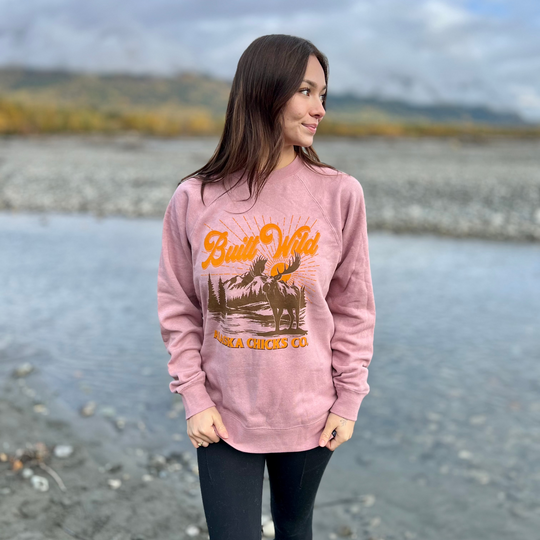 Built Wild Moose Crewneck